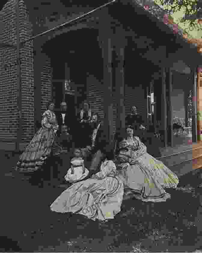 A Black And White Group Portrait Of A Family Gathered On The Porch Of Their Rural Home, Their Faces Etched With The Wisdom And Warmth Of Generations. Wharton (Images Of America) Charlotte Kelly