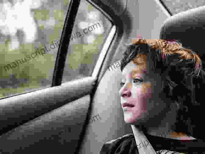 A Boy Sitting In A Car, Looking Out The Window At The Traffic Jam. Mighty Truck: The Traffic Tie Up (I Can Read Level 1)