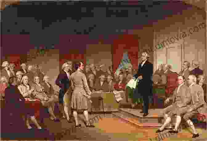 A Painting Of The Founding Father And Revolutionary Hero At The Constitutional Convention, Engaged In Thoughtful Discourse And Debate. North Carolina Governor Richard Caswell: Founding Father And Revolutionary Hero