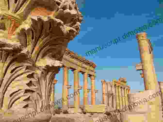 A Panoramic View Of Palmyra's Magnificent Ruins, Showcasing Its Grand Temples, Colonnaded Streets, And Monumental Arch. The Pride Of Zenobia: Queen Of Palmyra