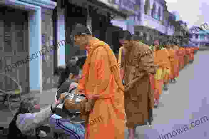 A Serene Buddhist Monk Meditating In A Temple In Laos 5 Days In Laos Chris Backe