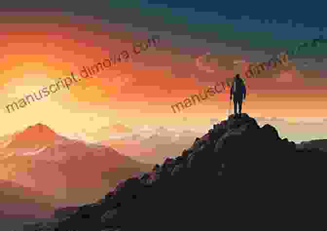 A Silhouette Of An Explorer Standing On A Mountaintop A Trip For The (The Red Penguin Collection)