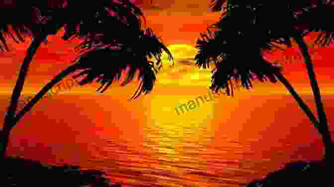 A Stunning Sunset Over A Tropical Beach A Trip For The (The Red Penguin Collection)