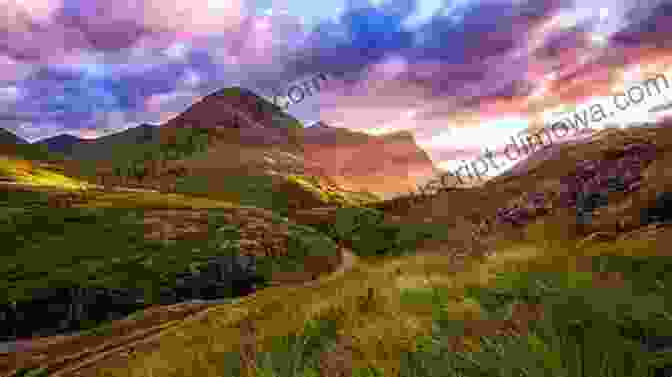 A Stunning View Of The Scottish Highlands, With A Hiker In The Foreground Munros And Tops The: A Record Setting Walk In The Scottish Highlands