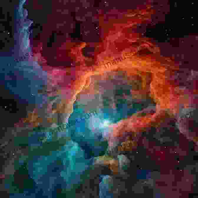 A Vibrant And Ethereal Nebula, A Cosmic Canvas Of Swirling Gases And Radiant Stars Star Gazer Chris Platt