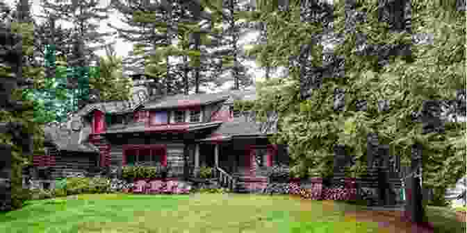 A Vintage Photograph Of A Log Cabin In The Adirondacks. The Adirondacks: 1830 1930 (Images Of America)