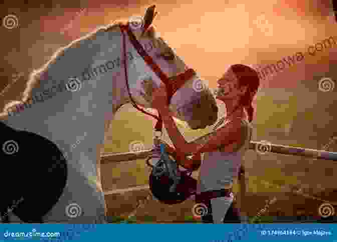 A Young Girl And Her Horse Share A Tender Moment, Their Eyes Meeting In A Deep Connection. How To Start A Horse: Bridling To 1st Ride (Horse Training How To 4)