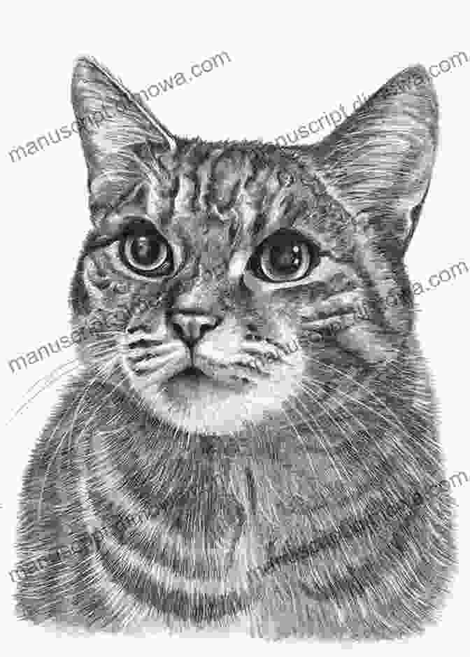 An Open Sketchbook Filled With Pencil Sketches Of Cats In Various Poses And Expressions. Classic Sketchbook: Cats: Secrets Of Observational Drawing