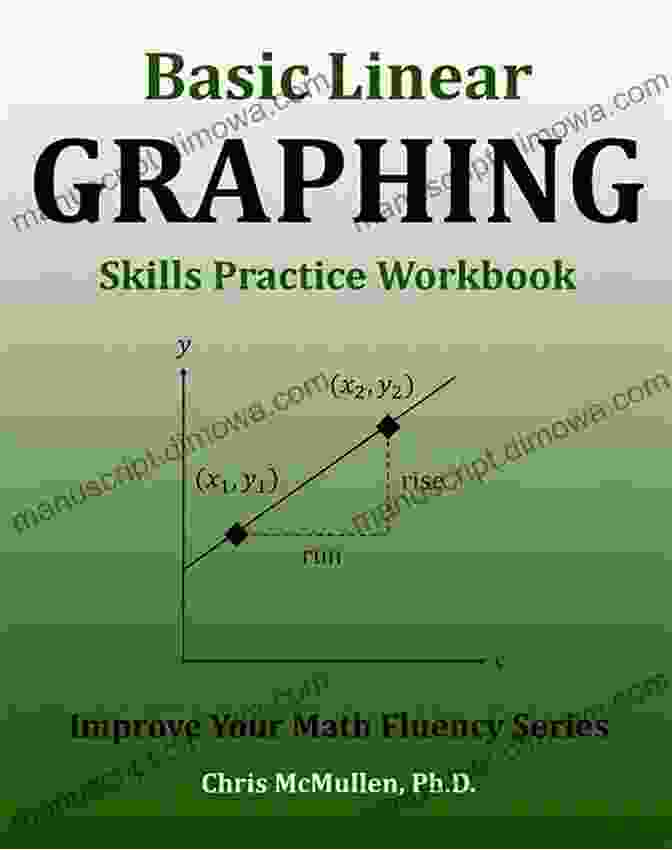 Basic Linear Graphing Skills Practice Workbook Cover Basic Linear Graphing Skills Practice Workbook: Plotting Points Straight Lines Slope Y Intercept More (Improve Your Math Fluency)