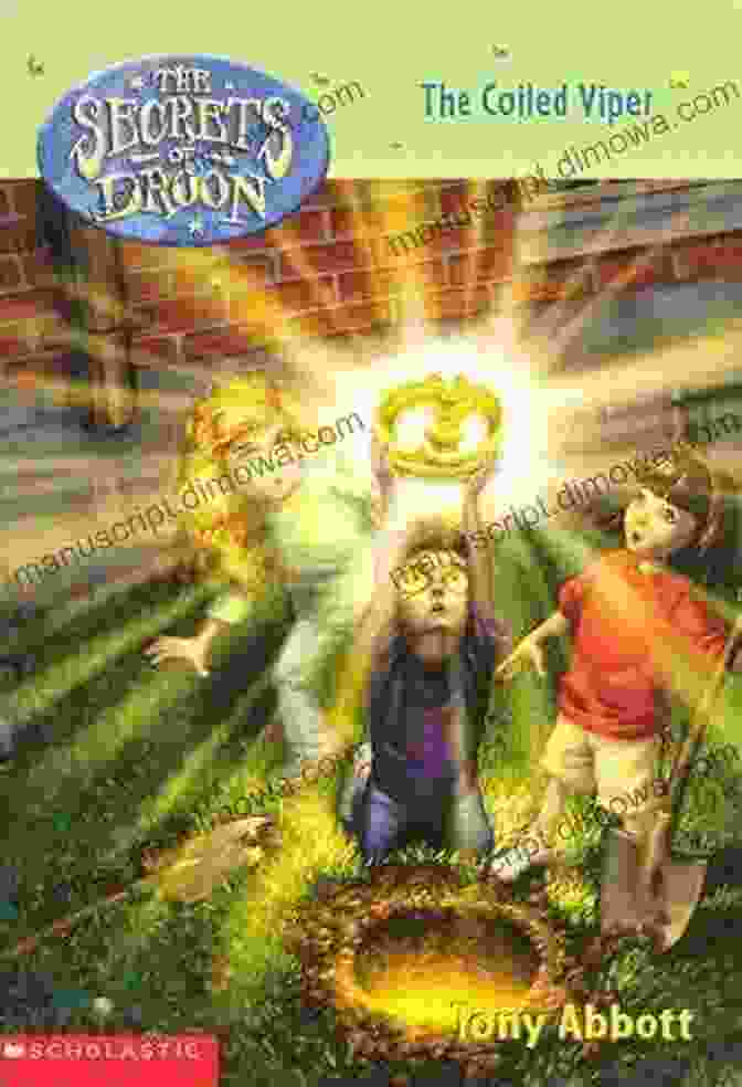 Book Cover Of The Coiled Viper (The Secrets Of Droon #19)