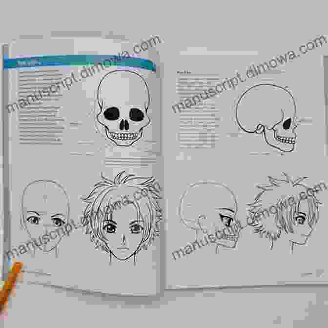 Cover Of Basic Anatomy For The Manga Artist Book, Showcasing A Dynamic Drawing Of A Male Character In Motion. Basic Anatomy For The Manga Artist