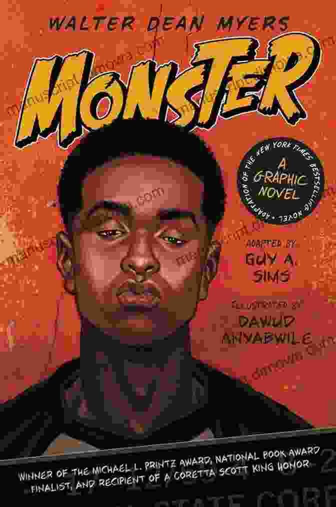 Cover Of Monster Graphic Novel By Walter Dean Myers Monster: A Graphic Novel Walter Dean Myers