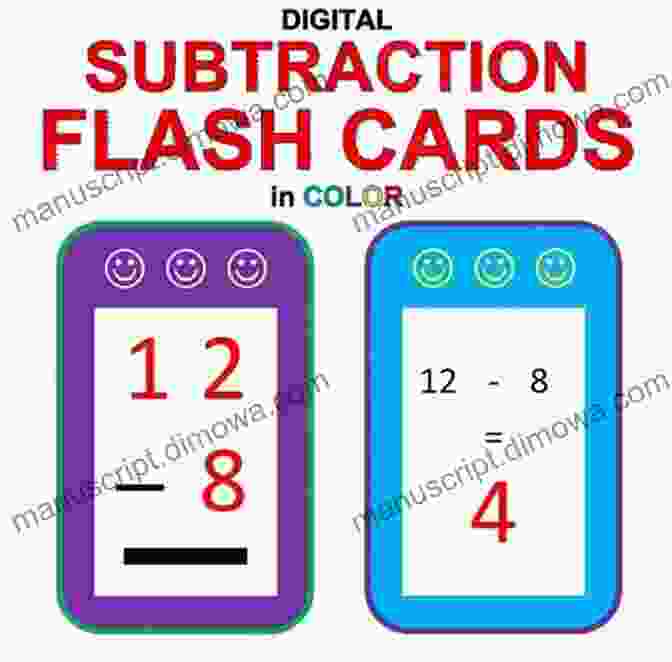 Digital Subtraction Flash Cards In Color Shuffled Twice Memorize Arithmetic Digital Subtraction Flash Cards In Color (1 9 Shuffled Twice) (Memorize Arithmetic Facts 2)