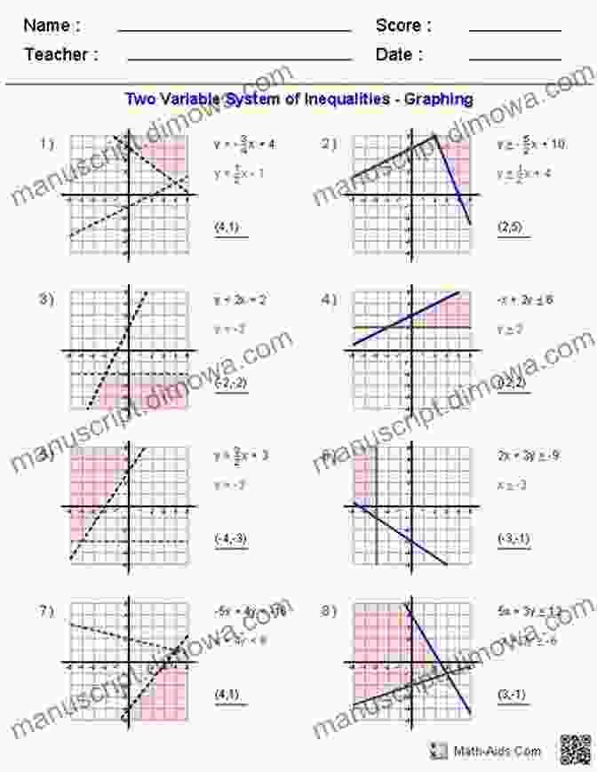 Graphing An Inequality Intermediate Algebra Skills Practice Workbook With Answers: Functions Radicals Polynomials Conics Systems Inequalities And Complex Numbers