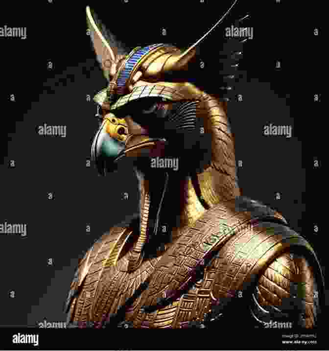 Horus, The Valiant Falcon God, With Piercing Eyes And Outstretched Wings, Ready To Take Flight. Rise Of The Jackal King (Songs Of The Osirian 2)