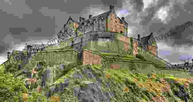 Iconic Edinburgh Castle Perched Atop A Volcanic Rock Scotland Picture Book: World Tour