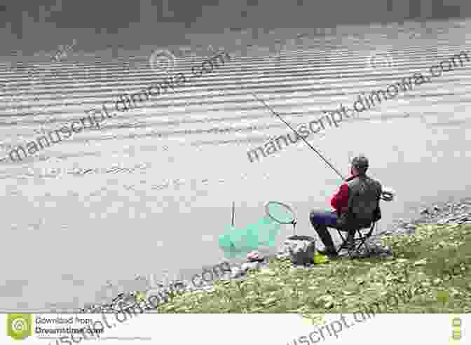 Image Of An Angler Waiting Patiently For A Bite. Stillwater Strategies: 7 Practical Lessons For Catching More Fish In Lakes Reservoirs Ponds