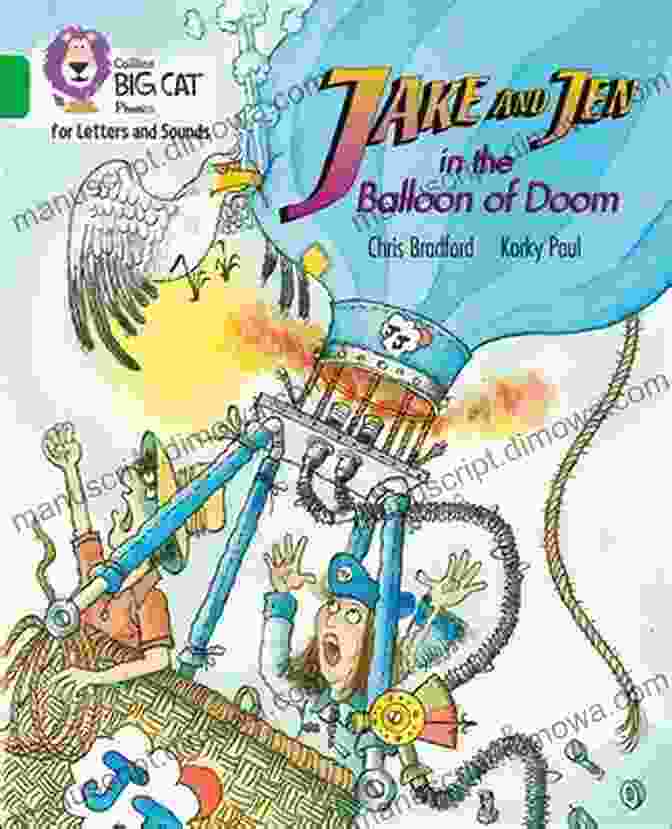 Jake And Jen And The Balloon Of Fun Cover Image Collins Big Cat Phonics For Letters And Sounds Jake And Jen And The Balloon Of Doom: Band 05/Green