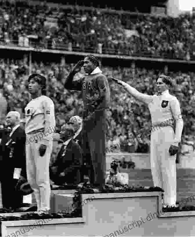 Jesse Owens Celebrating His Victory At The 1936 Berlin Olympics Hitler S Olympics: The 1936 Berlin Olympic Games