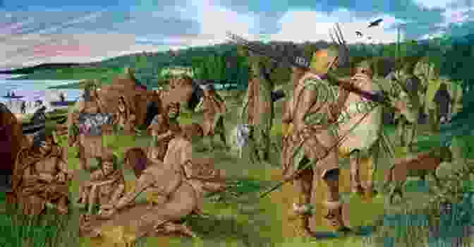 Mesolithic People Hunting In A Forest Ireland S First Settlers: Time And The Mesolithic