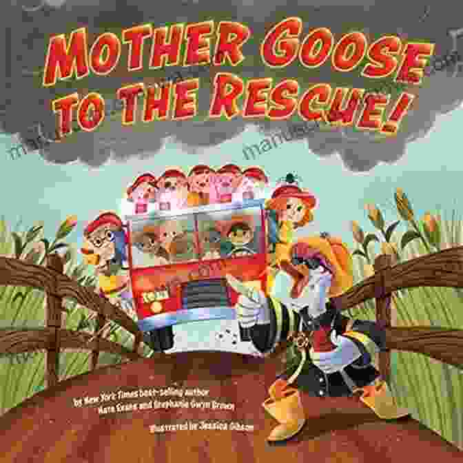 Mother Goose To The Rescue: A Literary Adventure Book Cover Mother Goose To The Rescue