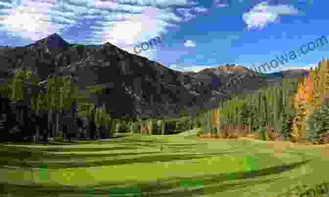 Panoramic View Of A Lush Golf Course Set Against A Stunning Mountain Backdrop 120 Great Golf Courses In Australia And New Zealand