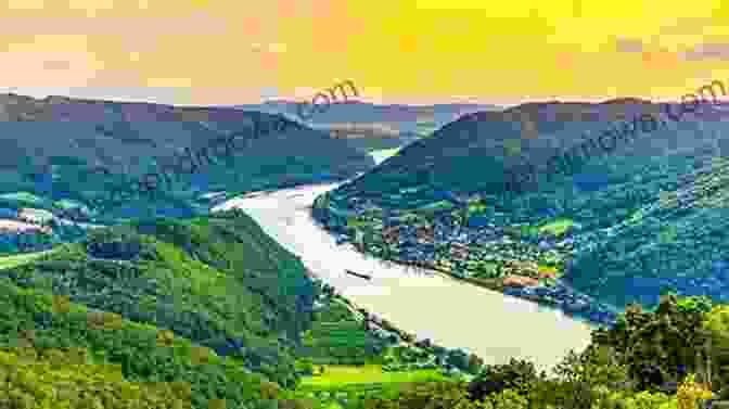 Panoramic View Of The Majestic Danube River Winding Through A Serene Landscape Dawdling By The Danube: With Journeys In Bavaria And Poland