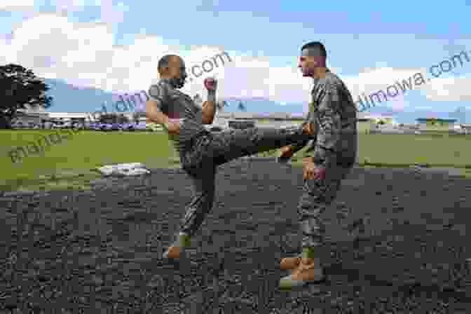 Photo Of A Marine Corps Instructor Demonstrating A Martial Arts Technique USMC Combat Conditioning: Marine Corps Martial Arts Program Exercise