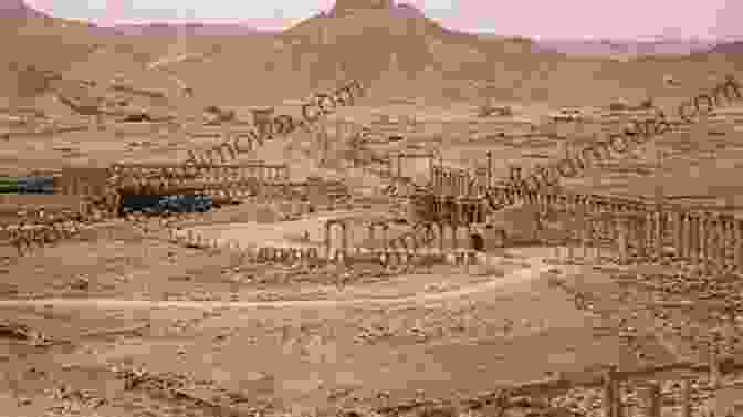 Ruins Of Palmyra After Its Destruction By The Roman Army, With Smoke Still Rising From The Ravaged City. The Pride Of Zenobia: Queen Of Palmyra