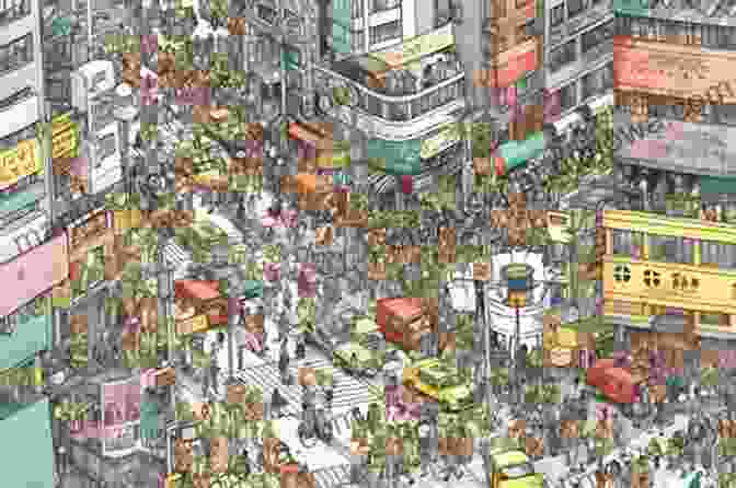 Seek And Find Puzzle Of A Bustling City Scape Hidden Picture Puzzles In The Forest: 50 Seek And Find Puzzles To Solve And Color