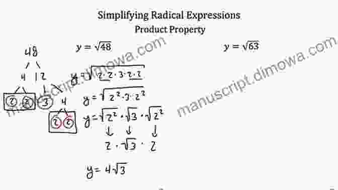 Simplifying A Radical Expression Intermediate Algebra Skills Practice Workbook With Answers: Functions Radicals Polynomials Conics Systems Inequalities And Complex Numbers