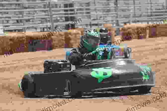 Steve Harmison At A Young Age, Racing A Go Kart On A Dirt Track. Steve Harmison: My Autobiography: Speed Demons