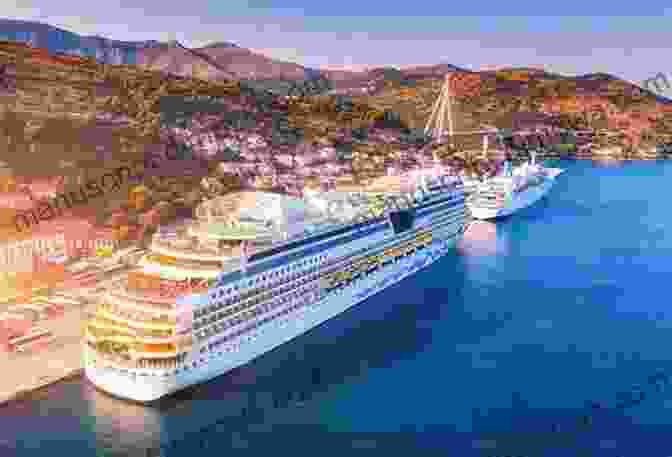 Stunning Aerial View Of A Cruise Ship Sailing Through The Tranquil Waters Of Ketchikan, Alaska Cruise Ships Through Ketchikan Alaska: Vol 1