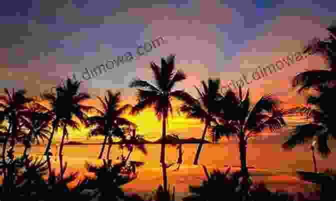 Stunning Sunset Over The Fiji Islands Fiji Picture Book: World Tour