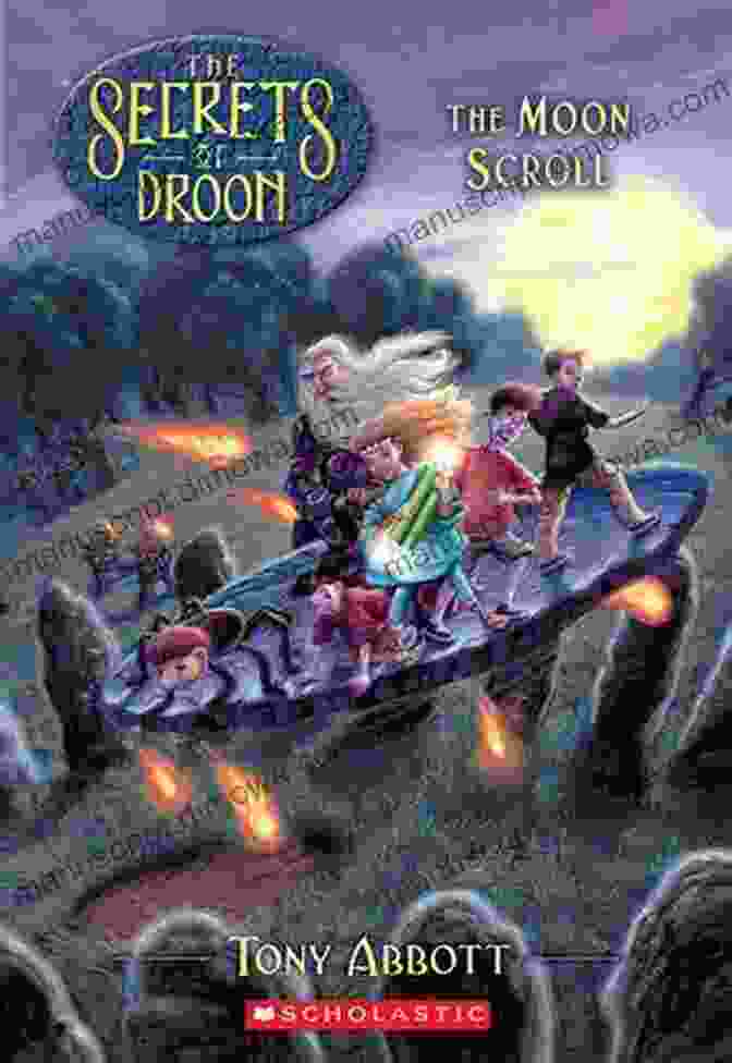 The Moon Scroll: The Secrets Of Droon 15 Book Cover The Moon Scroll (The Secrets Of Droon #15)