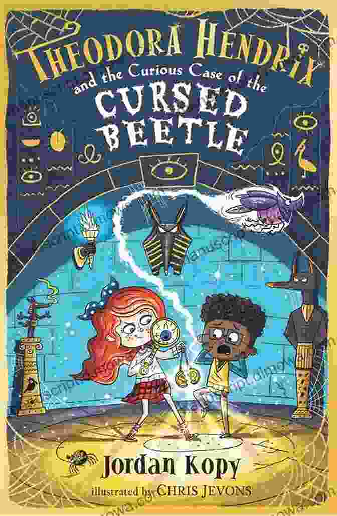 Theodora Hendrix And The Curious Case Of The Cursed Beetle Book Cover Theodora Hendrix And The Curious Case Of The Cursed Beetle