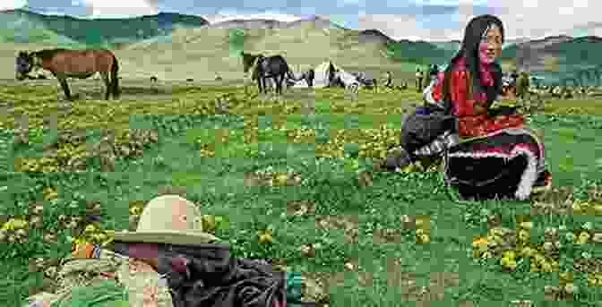 Tibetan Nomads Traversing The Vast Grasslands On Horseback Tibet By The Short Hairs