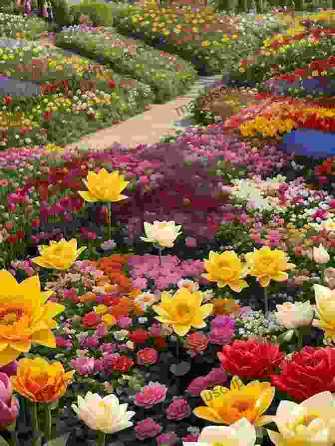 Vibrant Flower Garden Bursting With Color California Bucket List: Must Visit Places For Your California Bucket List: Magical Things To Do In California