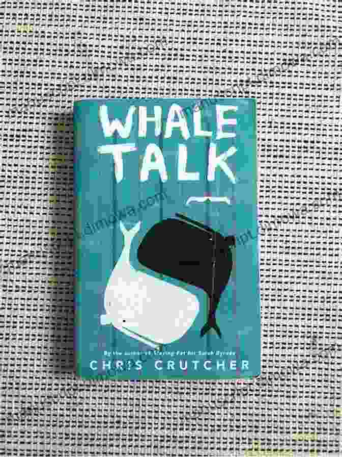 Whale Talk By Chris Crutcher, A Novel About Trauma And Redemption. A Young Man Stands On A Beach, Looking Out At The Ocean With A Whale Swimming Nearby. Whale Talk Chris Crutcher