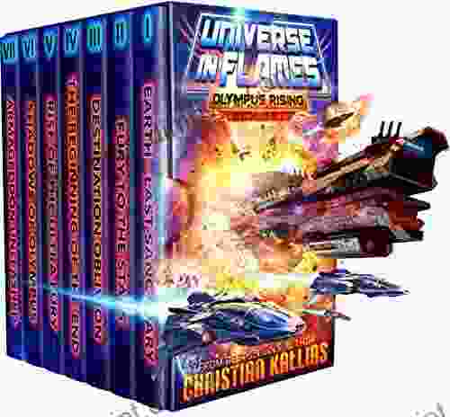 Universe in Flames Olympus Rising (7 + 2 Extras) Box Set: An Epic Space Opera Adventure (UiF: A Gods Myths collide Space Opera Saga 1)